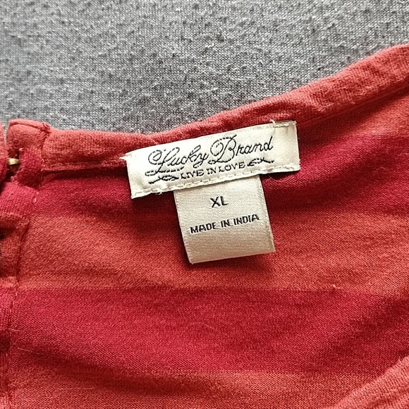 Lucky Brand 3/4 Sleeve Top - Picture 3 of 3